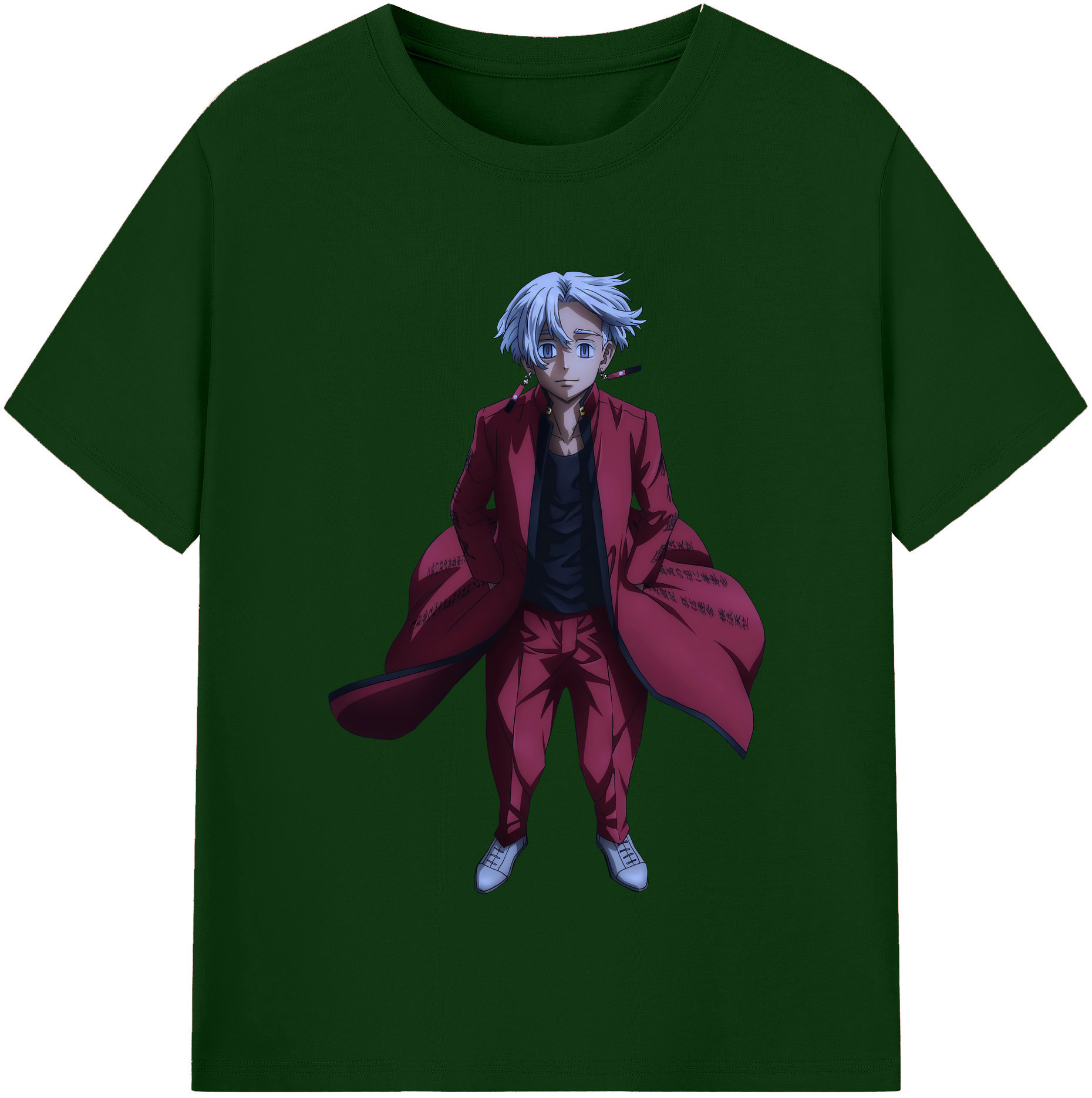 （画像用） 東京リベンジャーズ Tokyo Revengers 綿100％半袖Tシャツ（フロントプリント）